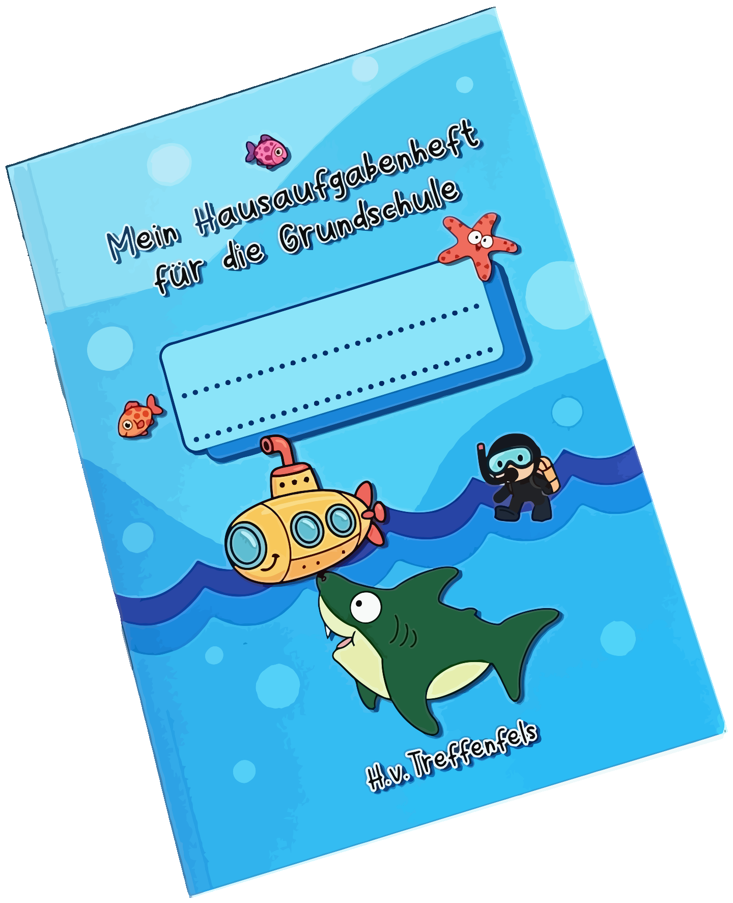 Hausaufgabenheft für die Grundschule